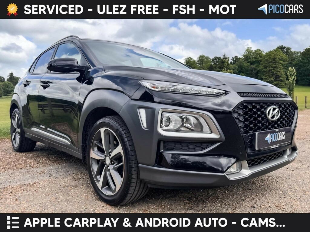 Hyundai Kona Suv 1.0 T-gdi Blue Drive Premium Euro 6 Ss Black