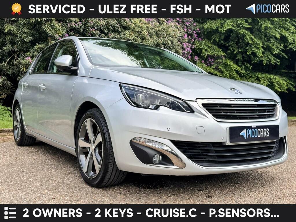 Peugeot 308 Hatchback 1.2 Puretech Allure Euro 6 Ss 20 Silver