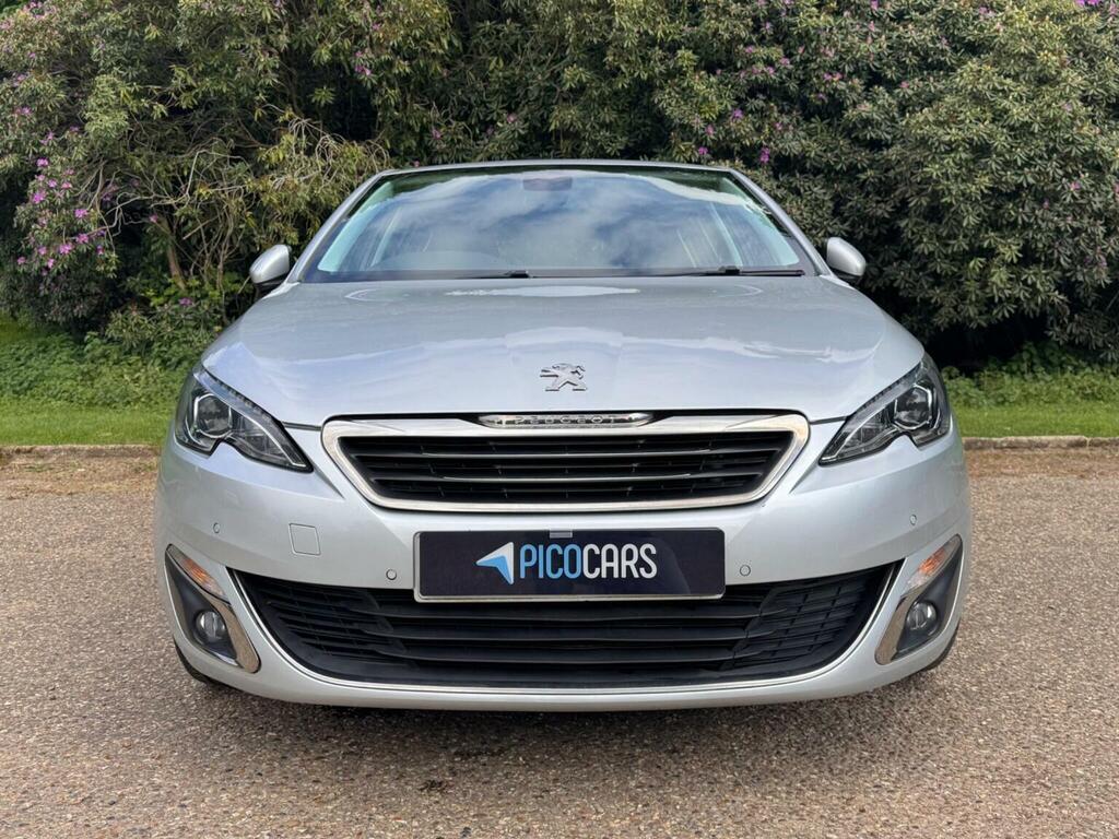 Peugeot 308 Hatchback 1.2 Puretech Allure Euro 6 Ss 20 KP17ZTN Silver #2