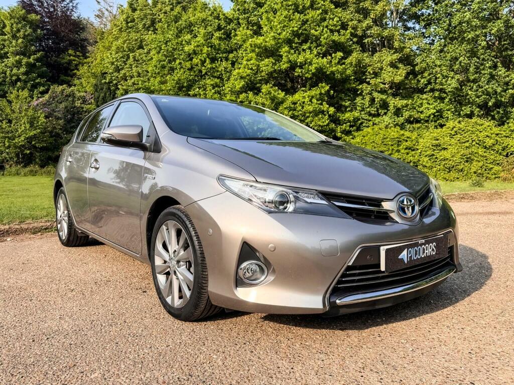 Toyota Auris Hatchback 1.8 Vvt-h Excel Cvt Euro 5 Ss 20 Brown #5