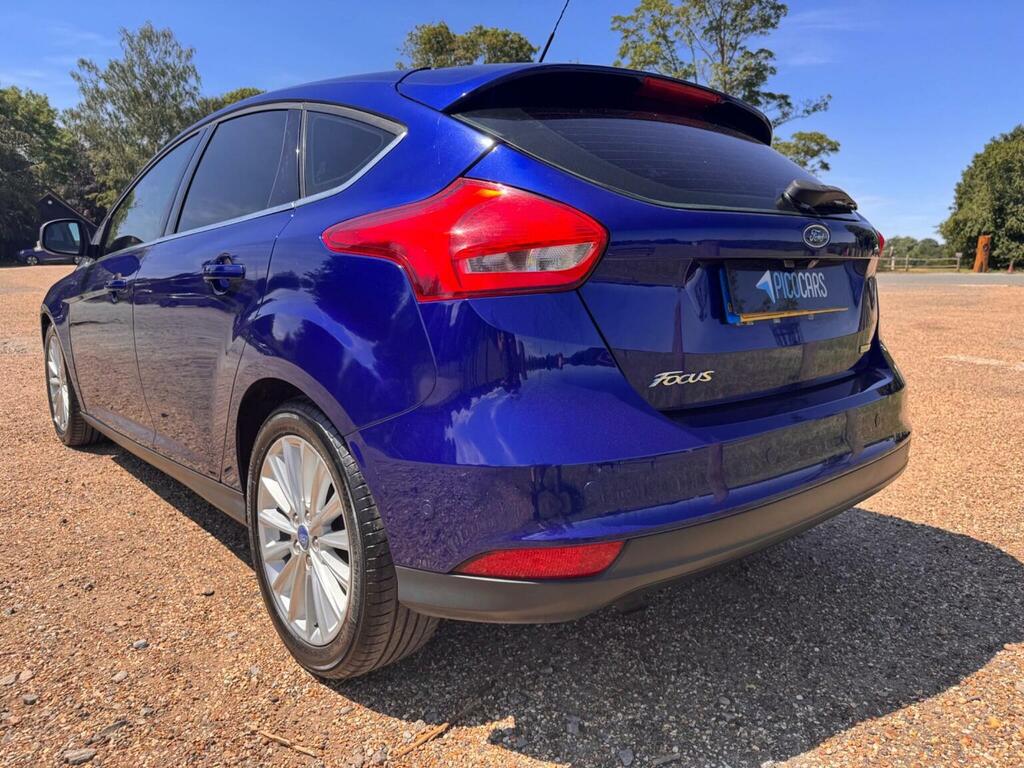 Ford Focus Hatchback 1.0T Ecoboost Titanium X Euro 6 Ss EG15KHP Blue #5