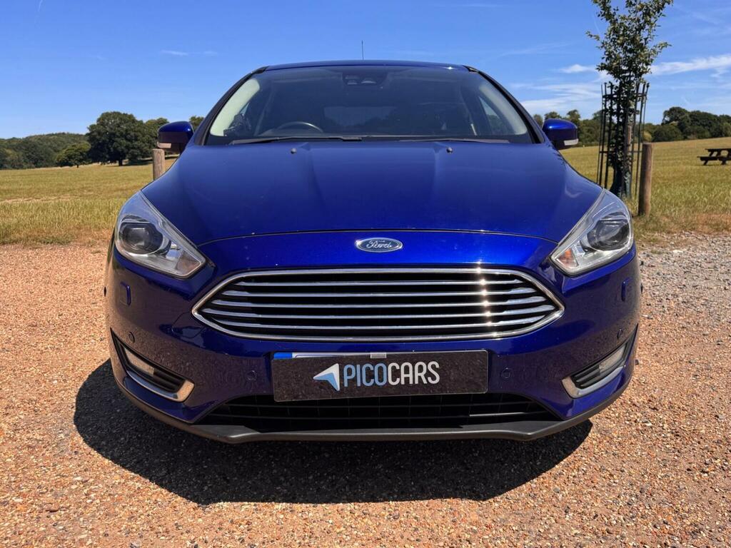 Ford Focus Hatchback 1.0T Ecoboost Titanium X Euro 6 Ss EG15KHP Blue #2