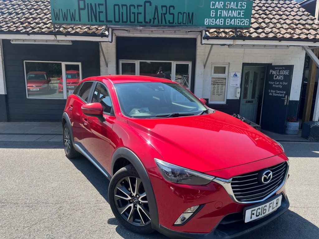 Mazda CX-3 2L Sport Nav Red
