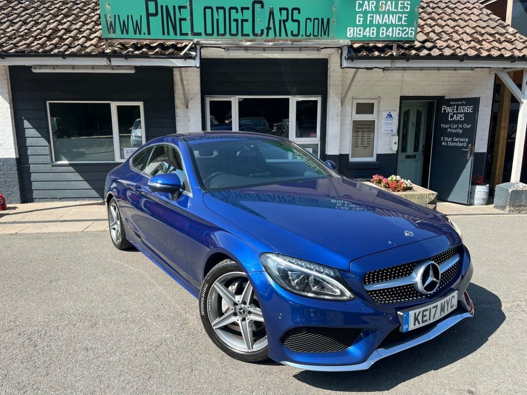 Mercedes-Benz C Class 2L Amg Line Blue