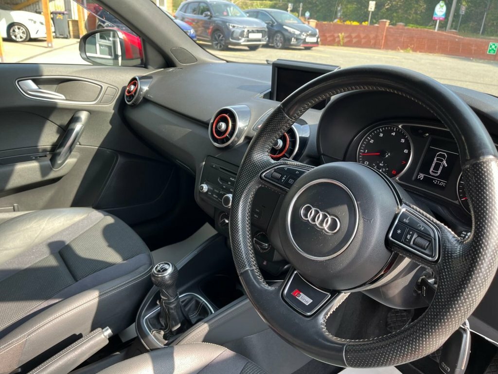 Audi A1 1L S Line GF64XXC Red #2