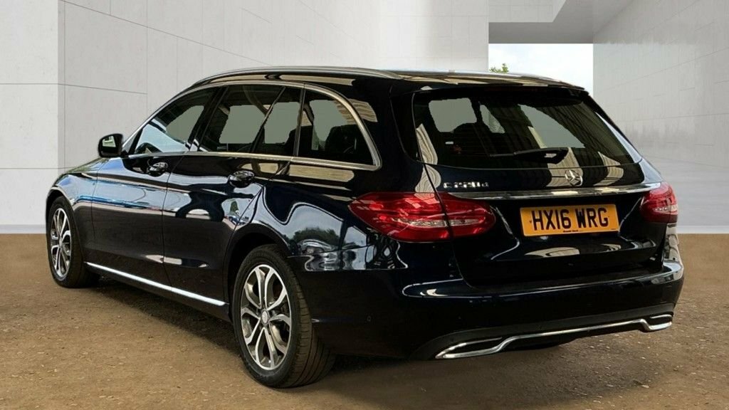 Mercedes-Benz C Class 2.1L Sport Blue #2