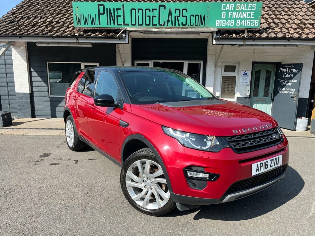 Land Rover Discovery Sport 2L Sr Red