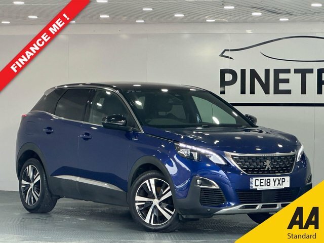 Peugeot 3008 1.2 Puretech Gt Line Suv Euro 6 Blue