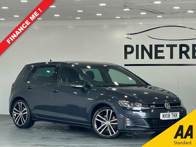 Volkswagen Golf 2.0 Tdi Gtd Hatchback Dsg Euro 6 S S MX18TKK Blue