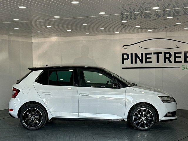 Skoda Fabia 1.0 Tsi Monte Carlo Hatchback Eu GJ70XNE White #5