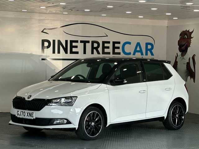 Skoda Fabia 1.0 Tsi Monte Carlo Hatchback Eu GJ70XNE White #3