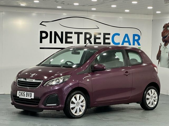 Peugeot 108 1.0 Vti Active Hatchback Euro 5 CK15BVB Purple #3