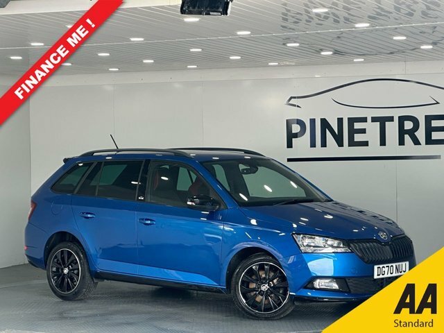 Skoda Fabia 1.0 Tsi Monte Carlo Estate Euro Blue