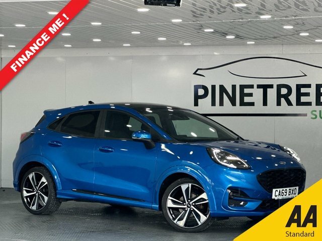 Ford Puma 1.0T Ecoboost Mhev St-line X First Edition Plus Su CA69BXO Blue
