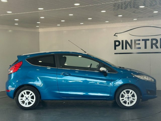 Ford Fiesta 1.25 Zetec Blue Edition Hatchback Manua HT66RNZ Blue #5