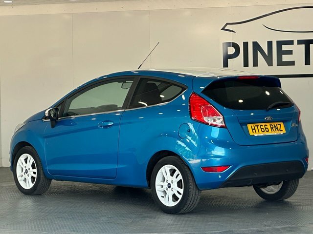 Ford Fiesta 1.25 Zetec Blue Edition Hatchback Manua HT66RNZ Blue #6