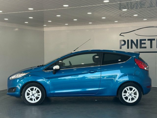 Ford Fiesta 1.25 Zetec Blue Edition Hatchback Manua HT66RNZ Blue #4