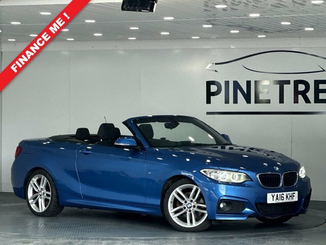 BMW 2 Series 2.0 220D M Sport Convertible Euro Blue