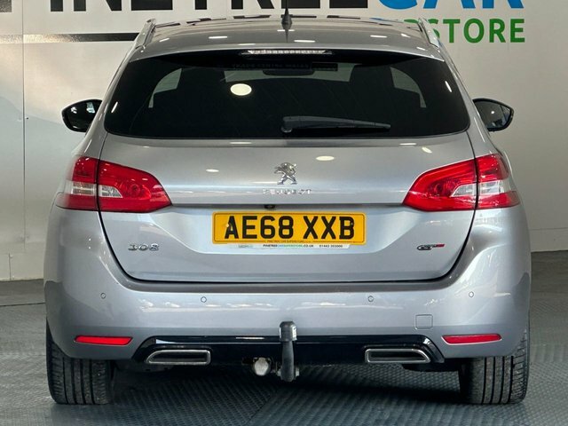 Peugeot 308 SW 2.0 Bluehdi Gt Estate Eat Euro 6 S S AE68XXB Grey #6