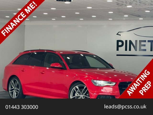 Audi A6 Avant 3.0 Tdi V6 Black Edition Estate S Troni Red