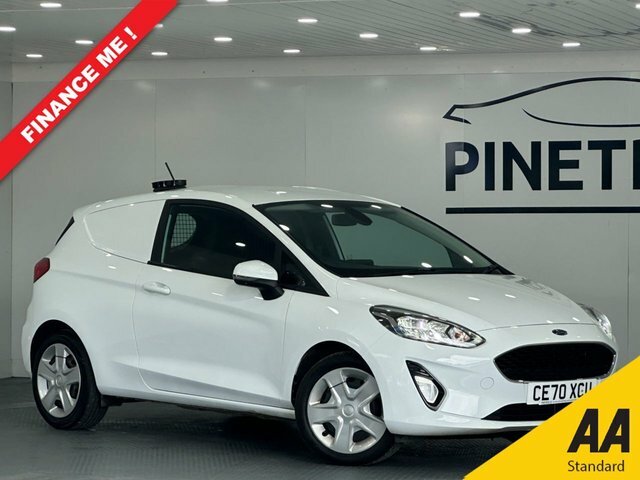 Ford Fiesta Van 1.0 Ecoboost Car Derived Van White