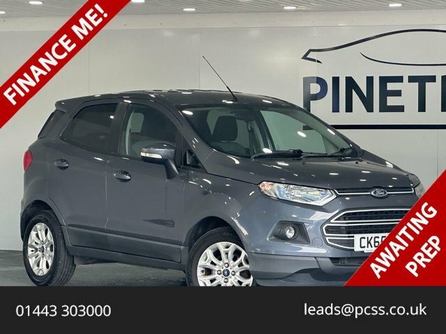 Ford Ecosport 1.0T Ecoboost Zetec Suv 2Wd Euro White