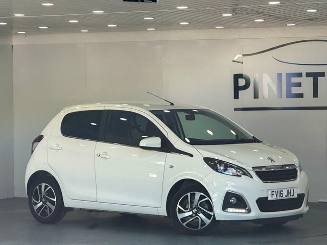 Peugeot 108 1.0 Allure Hatchback 2 Tronic Euro 6 6 White