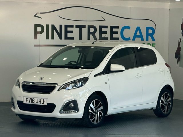 Peugeot 108 1.0 Allure Hatchback 2 Tronic Euro 6 6 White #3