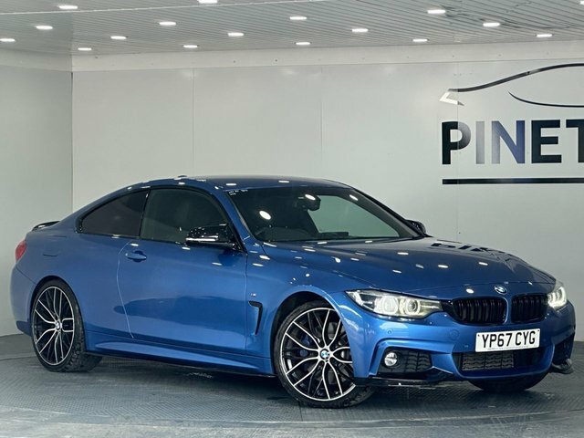 BMW 4 Series Gran Coupe 3.0 430D M Sport Coupe Euro 6 S S Blue