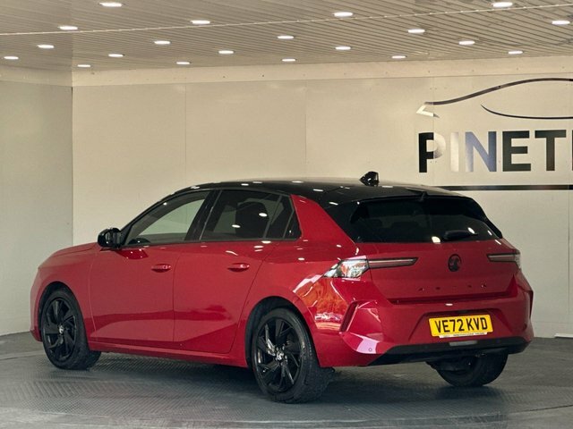 Vauxhall Astra 1.2 Turbo Gs Line Hatchback Euro VE72KVD Red #6