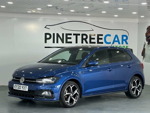 Volkswagen Polo 1.0 Tsi Gpf R-line Hatchback Eur EY20YXT Blue #4