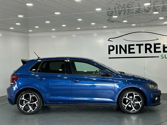 Volkswagen Polo 1.0 Tsi Gpf R-line Hatchback Eur EY20YXT Blue #6