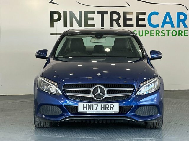 Mercedes-Benz C Class 2.1 C220d Sport Premium Saloon G-tron HW17HRR Blue #2