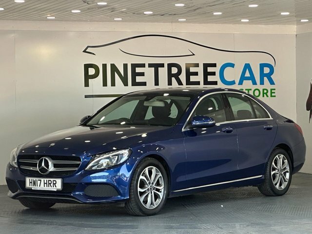 Mercedes-Benz C Class 2.1 C220d Sport Premium Saloon G-tron HW17HRR Blue #3