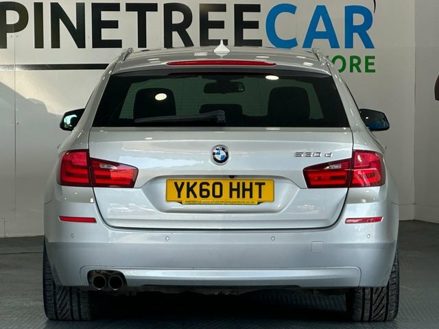 BMW 5 Series 2.0 520D Se Touring Steptronic Euro 5 White #7