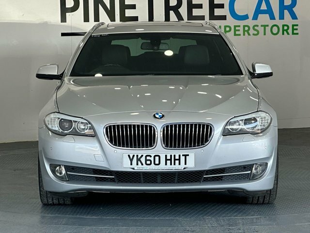 BMW 5 Series 2.0 520D Se Touring Steptronic Euro 5 White #2