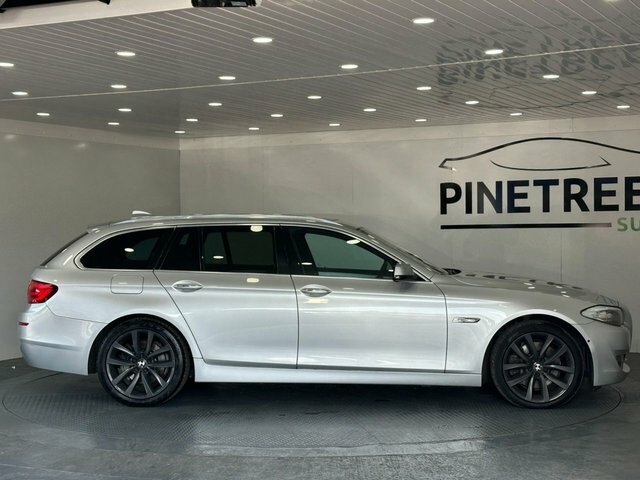 BMW 5 Series 2.0 520D Se Touring Steptronic Euro 5 White #5