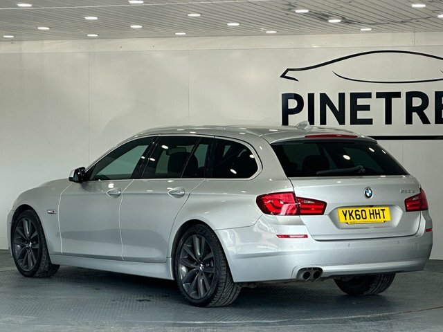 BMW 5 Series 2.0 520D Se Touring Steptronic Euro 5 White #6
