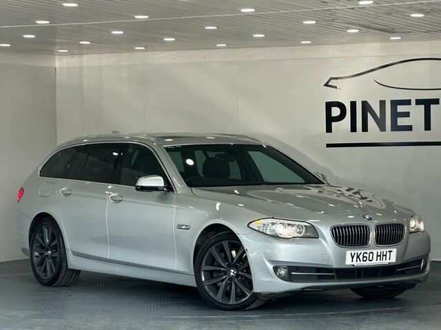 BMW 5 Series 2.0 520D Se Touring Steptronic Euro 5 White #1