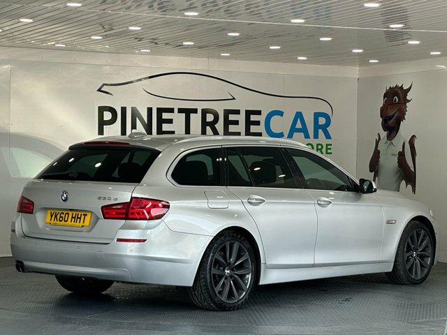 BMW 5 Series 2.0 520D Se Touring Steptronic Euro 5 White #8