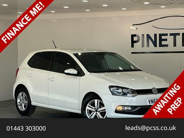 Volkswagen Polo 1.4 Tdi Bluemotion Tech Match Hatchback White