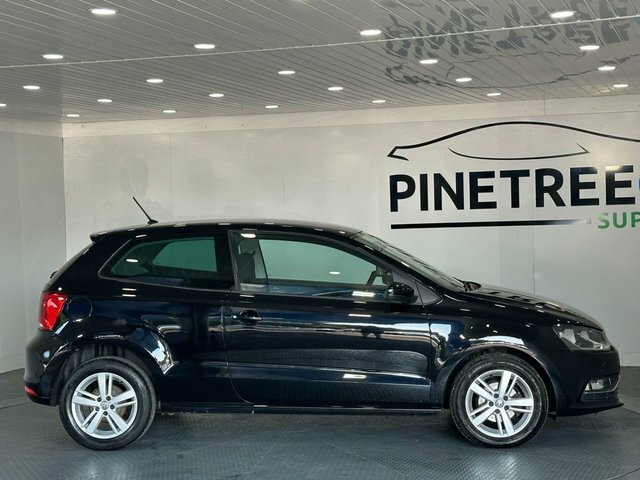 Volkswagen Polo 1.0 Bluemotion Tech Match Hatchback Man Black #4