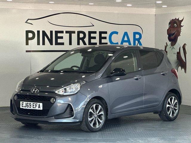 Hyundai I10 1.0 Play Hatchback Euro 6 67 Ps EJ69EFA Grey #3