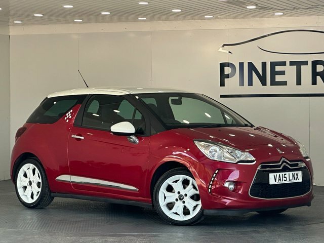 Citroen DS3 1.2 Puretech Dsign Ice Hatchback Red