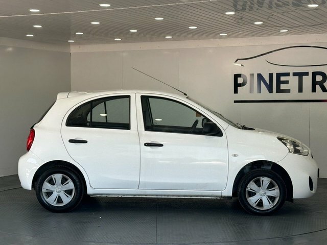 Nissan Micra 1.2 Visia Hatchback Euro 5 80 P White #5