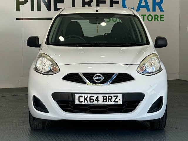 Nissan Micra 1.2 Visia Hatchback Euro 5 80 P White #2