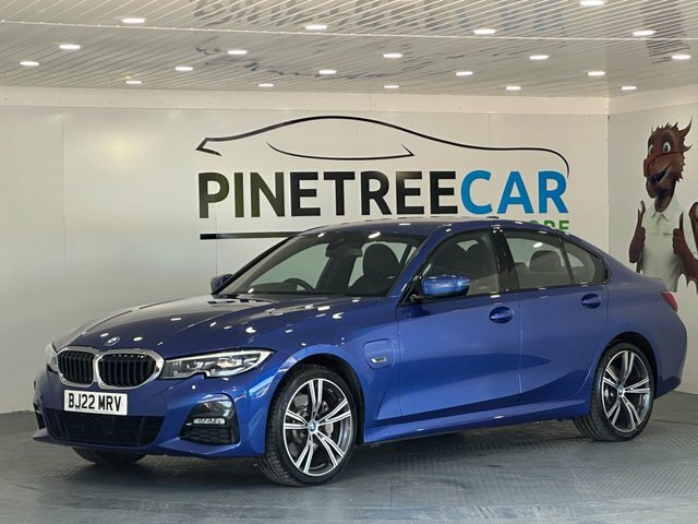 BMW 3 Series 2.0 330E 12Kwh M Sport Saloon Plug-in H Blue