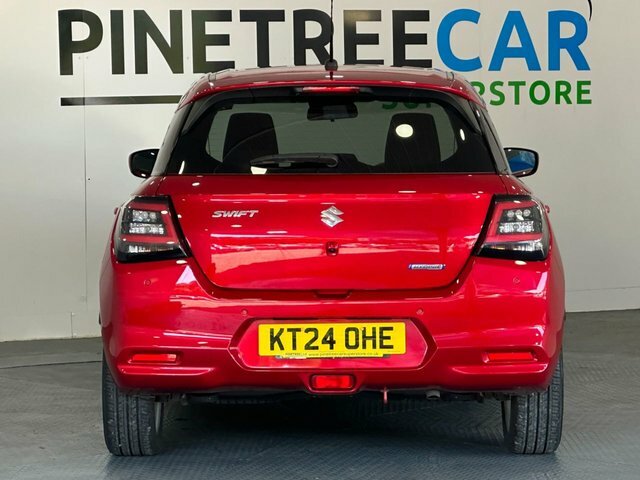 Suzuki Swift 1.2 Mhev Motion Hatchback Hybrid KT24OHE Red #6
