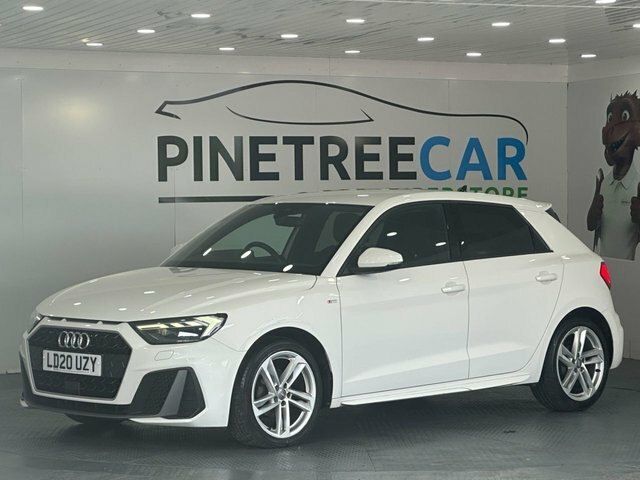 Audi A1 1.0 Tfsi 25 S Line Sportback Eur LD20UZY White #3