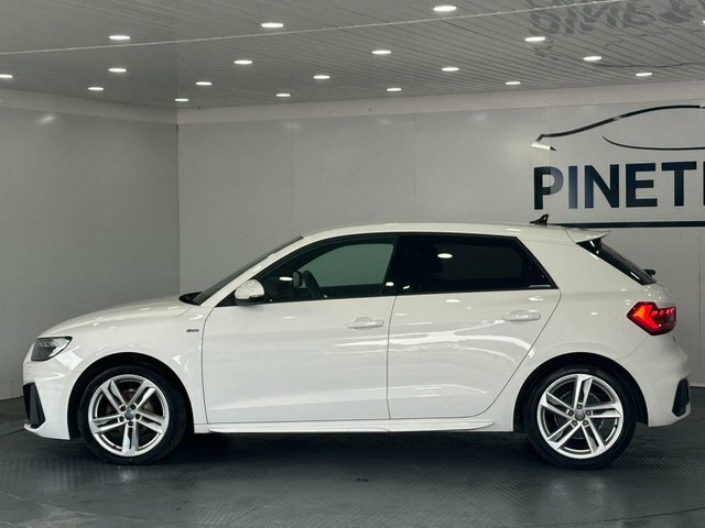 Audi A1 1.0 Tfsi 25 S Line Sportback Eur LD20UZY White #4